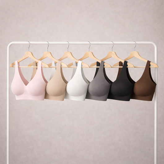 SoftSculpt® Seamless Wireless Deep V Jelly Push-Up Bra