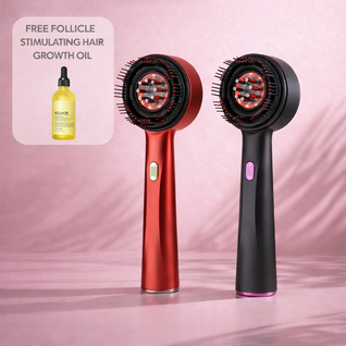 GlowPro Red Light Therapy Scalp Massager for Hair Growth