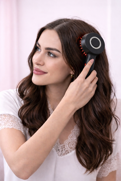 GlowPro Red Light Therapy Scalp Massager for Hair Growth