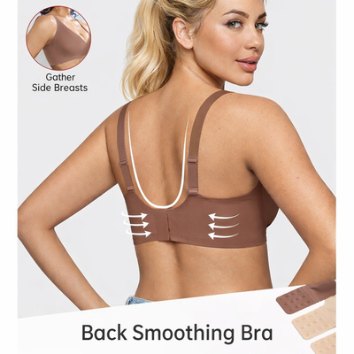 SoftSculpt® Seamless Wireless Deep V Jelly Push-Up Bra