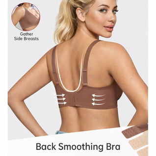 SoftSculpt® Seamless Wireless Deep V Jelly Push-Up Bra