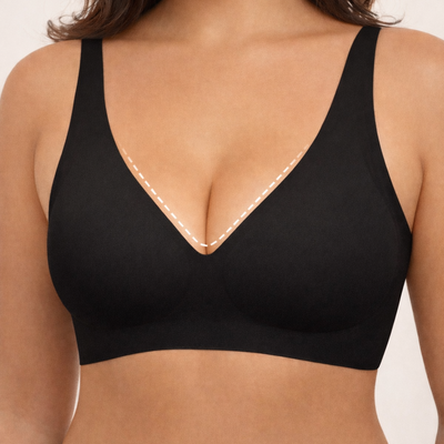SoftSculpt® Seamless Wireless Deep V Jelly Push-Up Bra